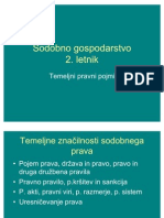 Pravo 3 Letnik - Temeljni Pravni Pojmi