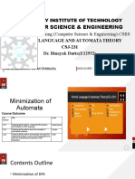 Lecture 11 Dfa Minimization