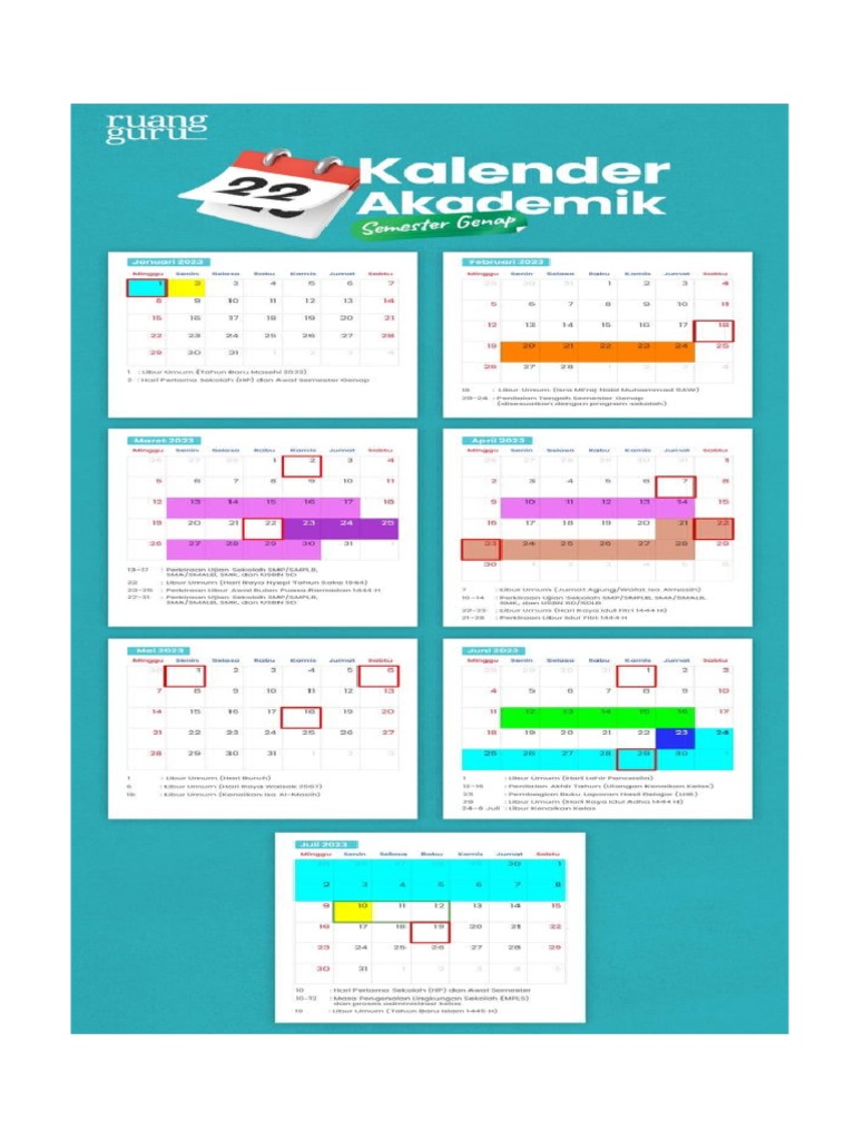 Kalender Pendidikan | PDF