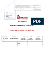 Procedimiento de Bruñado Sobre Fisura en Junta Fria de Concreto