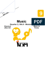Music9 q2 Mod6B ClassicMusicToOtherArtForms V2