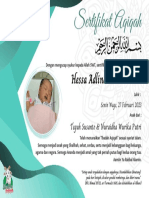 Teal Modern Formal Completion Course Certificate