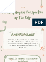 Anthropological Perspective of The Self