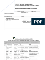 Planificación Artes Visuales Unidad 1 Tercero Basico