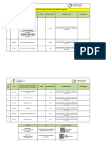 Tabla de Especificaciones Tecnicas para Infimas Cuantias