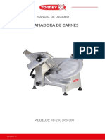 Manual Rebanadora para Carnes Frias