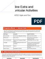 APEC GUIDELINES 2020 - Online Extra and Co-Curricular Activities
