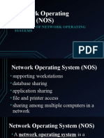 W1 - Network Operating System (NOS)