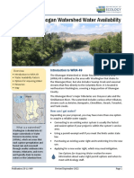 WRIA 49 Okanogan Watershed Water Availability