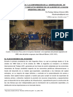 Julio Argentino Roca y La Conformación de La "Generación Del 80". Inmigración, Educación y Conflictos Obreros en Los Albores de Las Nación Argentina (1880-1910)