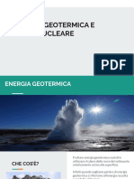 Energia geotermica e nucleare