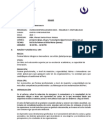 30 Silabo Curso Costos y Presupuestos - 02 de Febrero 2023