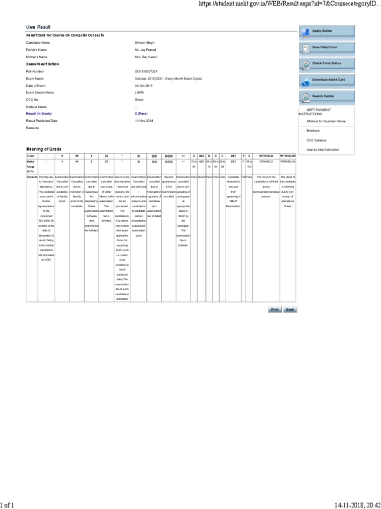CCC Results PDF