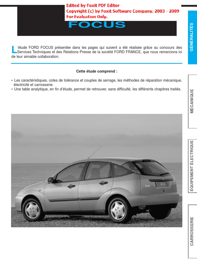 Ford Focus, PDF, Piston