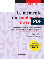 368145572 Le Memento Du Conducteur Des Travaux PDF