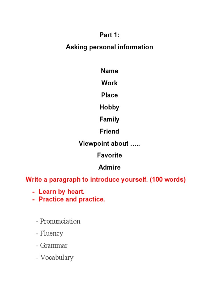 English Conversation Practice | PDF | Linguistics | Human Communication