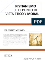 El Cristianismo Desde El Punto de Vista Etico