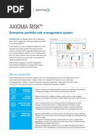RiskMetrics RiskManager | PDF | Msci | Value At Risk