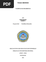 Download Validitas Dan Reabilitas by Endi Febrianto SN62972530 doc pdf