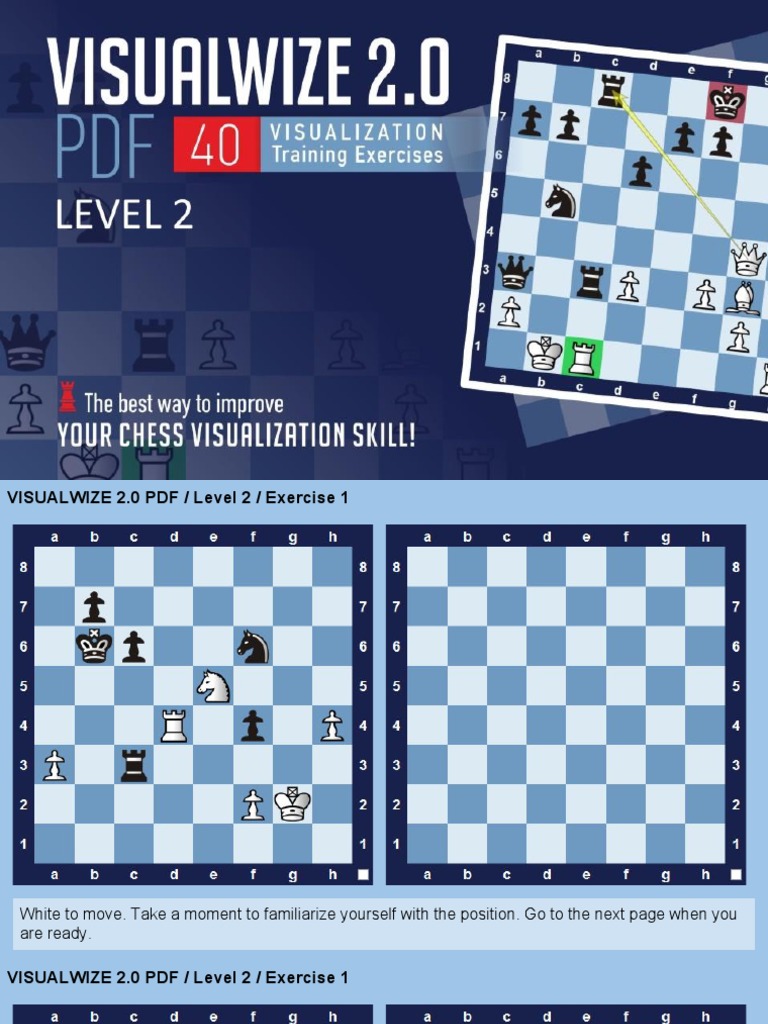 Chess Visualization Exercises 2.0 | PDF | Board Games | Traditional Games