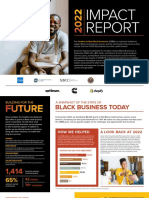 Coalition To Back Black Businesses 2022 Impact Report