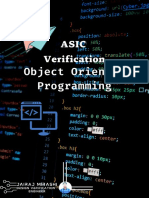 ASIC Verification - Object Oriented Programming