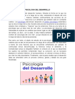 Psicologia Del Desarrollo