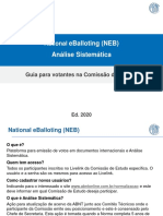 Guia E-Ballot Análise Sistemática Comissão de Estudo