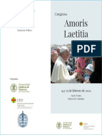 Triptico CONGRESO - Amoris Laetitia