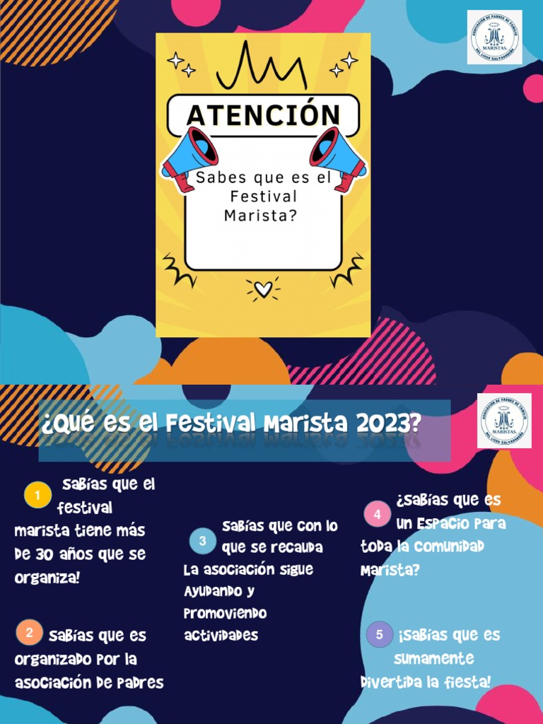 Festival Marista Info 2023 | PDF
