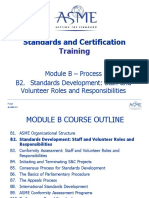 Standards and Certification: Training