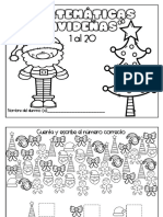 Cuadernillo Matemáticas Navideñas 1 Al 20