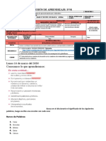 SESIÓN DE APRENDIZAJE - Matemática-Lunes