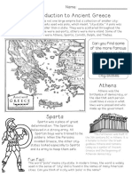 Ancient Greek Activities (1) - 3-9