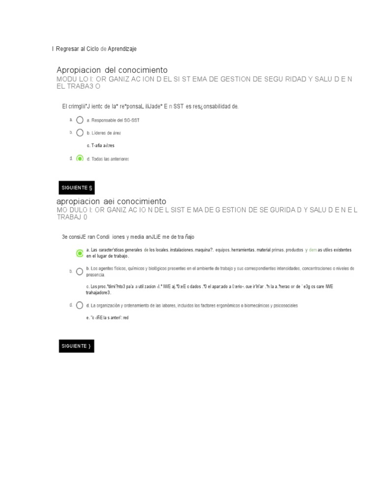 Evaluacion Modulo 2 Curso 50 Horas Positiva