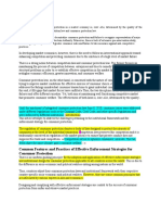 2015 Gaps and Challenges: Common Features and Practices of Effective Enforcement Strategies For Consumer Protection