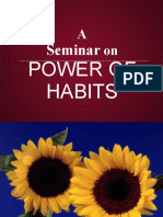 Power of Habits Seminar
