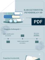 Persefektif Penddidikan (Karakteristik Pendidikan SD) PPT