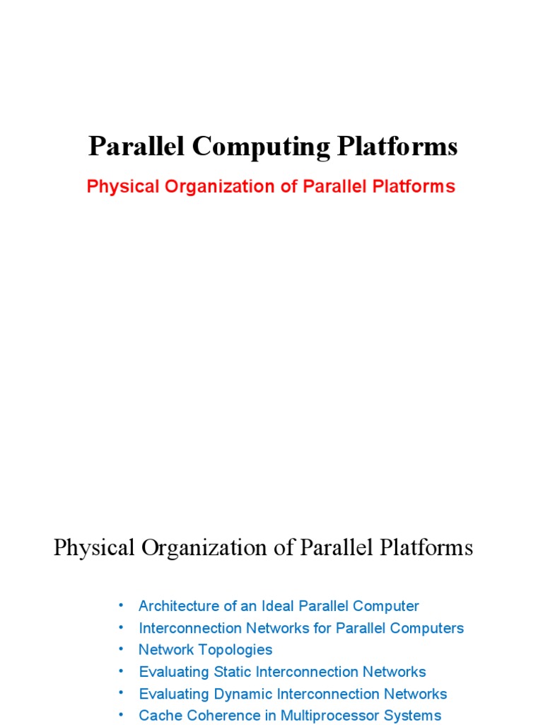 Lecture 5 | PDF | Computer Network | Parallel Computing