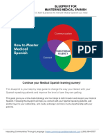 Mastering Medical Spanish Blueprint SP 23