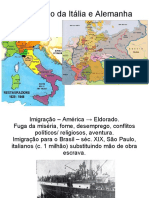 História Slides Unificação Itália e Alemanha