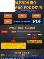 Calendário Bíblico - de Deus