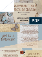 La Evaluación en Los Aprendizajes