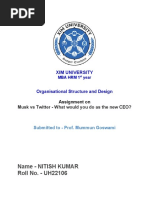 Elon Musk Vs Twitter