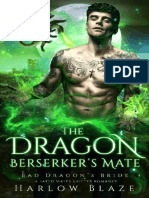 The Dragon Berserker's Mate A Fated Mates Shifter Romance (Bad Dragon's Bride Book 2) (Harlow Blaze)