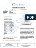 Agqfer-00069 Acido Citrico - FT