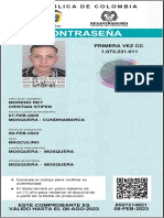 Comprobante de Documento en Trámite 1073231011