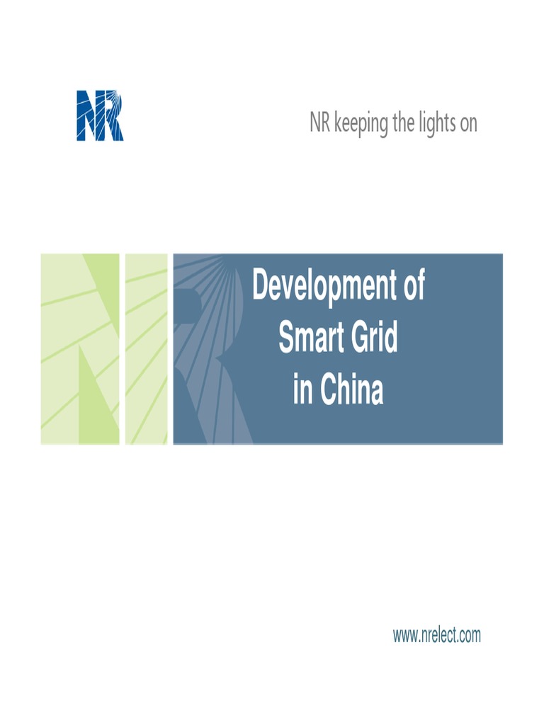 China’s Smart Grid Development Overview | PDF | Electrical Grid | Smart ...