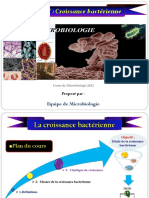 CHAP 4 - Croissance Bactérienne