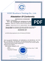 Certicado IEC 62109 - EGT 20000 25000 MAX